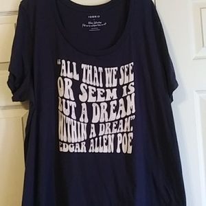 Torrid: Edgar Allan Poe T-shirt